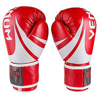 Боксерские перчатки Venum 12 унций красные