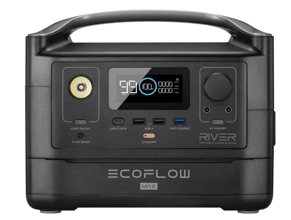 Портативна Зарядна станція EcoFlow River MAX-сток