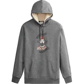 Picture Organic толстовка Chuchie Plush Hoody dark grey melange M MK official