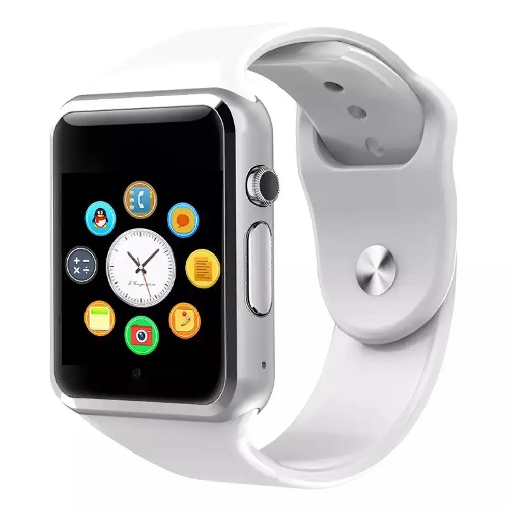 Умные смарт часы-телефон Smart Watch A1 с сим картой Спортивные Bluetooth  часы с камерой Белый dgn (ID#2012140240), цена: 1398 ?, купить на Prom.ua