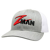 Кепка ZMAN Structured Trucker Hat Gray/White (ZMAN119) Кепка-бейсболка Мужская кепка