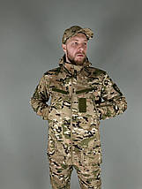 Костюм тактичний soft shell multicam,армійський демісезонний одяг софтшелл,Костюм ULTIMATUM Scout Мультикам, фото 2