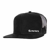 Кепка Simms CX Flat Brim Cap Black (13446-001-00) Кепка-бейсболка Мужская кепка