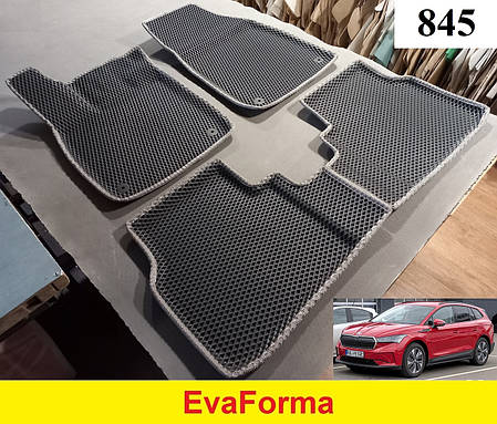 3D килимки EvaForma на Skoda Enyaq iV '20-, 3D килимки EVA, фото 1