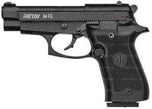 Стартовий пістолет Retay 84FS Black Сигнальний пістолет Шумовий пістолет