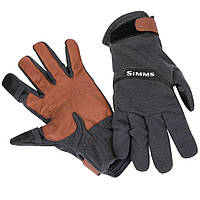 Рукавички Simms LW Wool Tech Glove Carbon M (13113-003-30) Перчатки зимние Перчатки для рыбалки