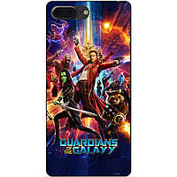 Силиконовый чехол бампер для Iphone 7 Plus с картинкой Стражи Галактики Guardians of the Galaxy