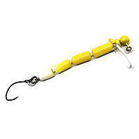 Воблер Daiwa Masu No Koeda Jr. 43mm 1.2g #Glow Tail Yellow (07411816) Воблер для рыбалки Джерк воблер