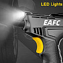 Бездротовий автомобільний повітряний компресор EAFC CZK-3665. Акумуляторний насос для шин, фото 4