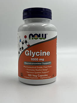 NOW Foods Glycine 1000mg 100 caps