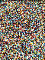 Сахарные шарики разноцветные 1мм (50грам)