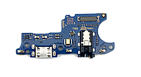 Шлейф (плата зарядки) для Samsung A03 (A035) с разъемом зарядки, с разъемом наушников, с микрофоном Taiwan