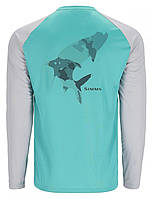 Реглан Simms Tech Tee Artist Series Tarpon/Sea Breeze/Sterling S (13533-2045-20)