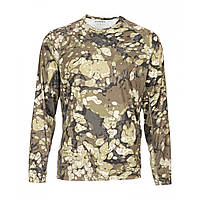 Реглан Simms SolarFlex Crewneck Prints Riparian Camo M (12727-907-30)