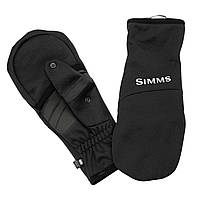 Рукавички Simms Freestone Foldover Mitt Black L (13110-001-40) Перчатки зимние Перчатки для рыбалки