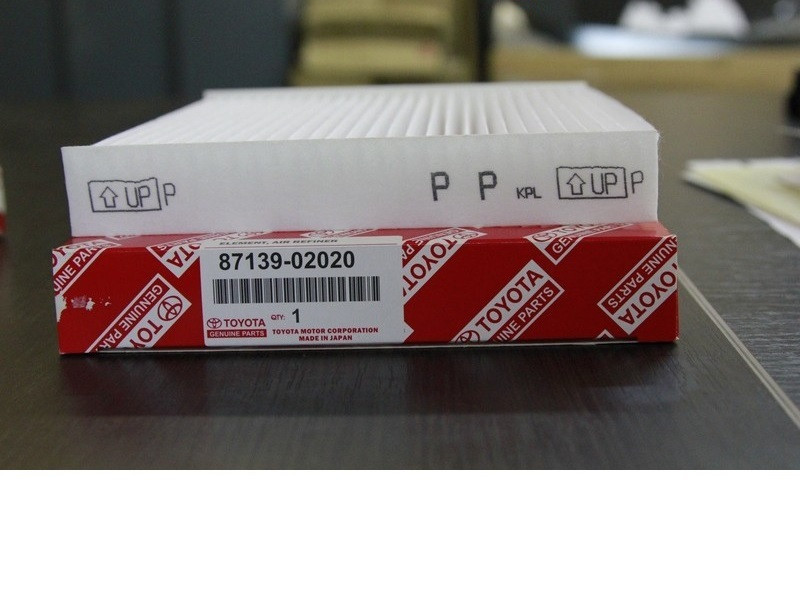 Фільтр салону Lexus/Toyota 87139-02020 Camry, Corolla, Land Cruiser 200, Prado, Land Cruiser Prado, RAV4, фото 1