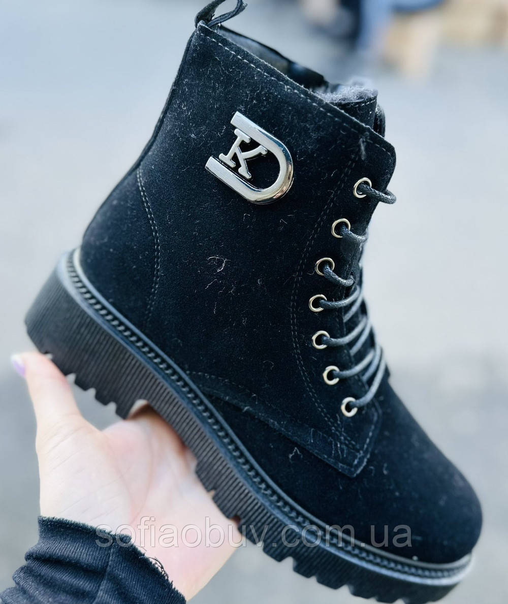Черевики утеплені хутром SW, фото 1