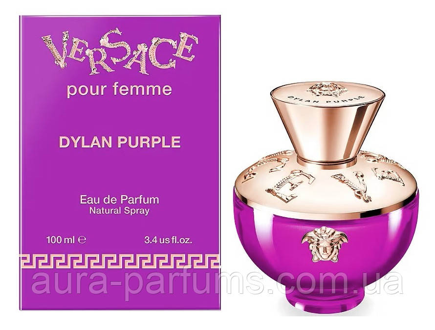Жіночі парфуми Versace Pour Femme Dylan Purple (Версаче Пур Фем Ділан Пурпл) Парфумована вода 100 ml/мл