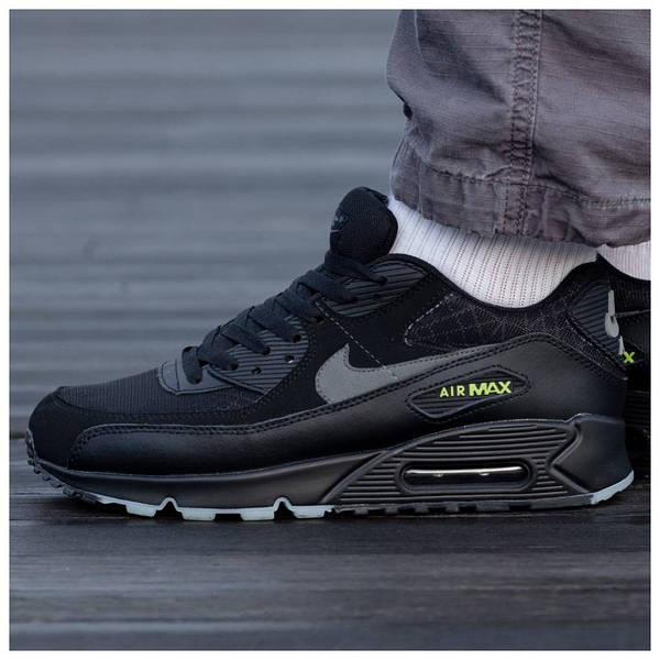 Nike Air Max 90 Black Grey Green 90 rykav ua 2012175548