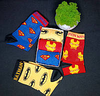 Подарочный набор носков «Супергерои» 3 пары