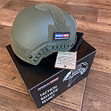 Шолом балістичний Fast AholdTech олива NIJ 3A куленепробивний, фото 4
