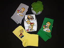 Подарунковий набір шкарпеток «Симпсони» 3 пари