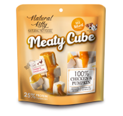 NKM Cube 100% Chicken & Pumpkin у вигляді кубиків, курка в гарбузовому соусі 60г