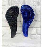 Масажна щітка для волосся 18 см, синя