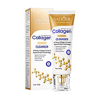 Пенка для умывания с коллагеном Sadoer Collagen Anti-Aging Cleanse (100 мл)