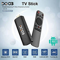 ТВ-приставка стік DQ03 Mini TV Stick Android 10 2ГБ/16ГБ, фото 3