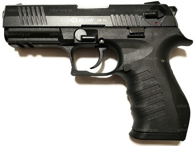 Стартовий пістолет Blow TR 92 (Black) Сигнальний пістолет Шумовий пістолет