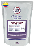 Кофе в зернах без кофеина (декаф) Колумбия Супремо 100% арабика 500г