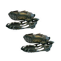 Льодоступи на взуття 2 пари на 24 шипи розмір XL-44-48 накладки на взуття від ожеледиці