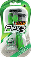 BIC FLEX 3 SENSITIVE ВЕРСТАТИ ДЛЯ ГОЛІННЯ 3 ЛЕЗА 3 ШТ.