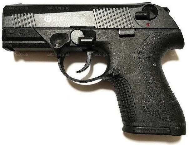 Стартовий пістолет Blow TR 14 (Black) Сигнальний пістолет Шумовий пістолет, фото 1