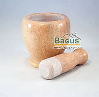 Ступка кам'яна з пестиком (бежевий колір) Empire EM-2141