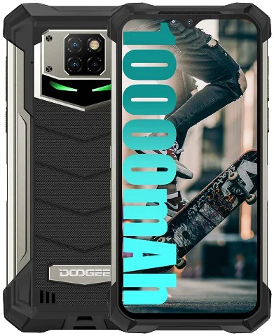 Смартфон DOOGEE S88 Plus 8/128 GB Black 4G LTE NFC 10000 мА·год НОВІ НАЛИЧІ