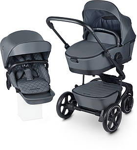 Коляска універсальна 2в1 Easywalker Harvey 5 Premium ERGO, Mineral Grey