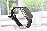 Смарт-годинник Smart Watch GW Ultra 8-2.08 дюйма спортивні режими, моніторинг здоров'я, дзвінки Black, фото 7