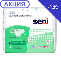 Подгузники ночные/при повышенном диурезе Super Seni Trio Air Medium (10шт)