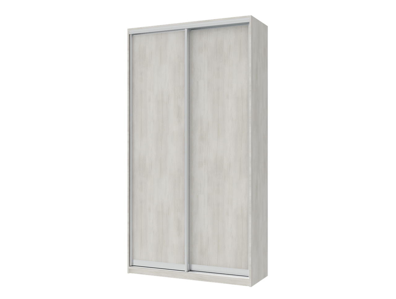 Шафа купе Doros Сіті Лайт Біле дерево 2 ДСП 120х45х225 (42002015), фото 1