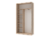 Шафа купе Doros Сіті Лайт Дуб Cонома 2 ДСП 120х45х225 (42002011), фото 2