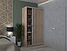 Шафа купе Doros Сіті Лайт Дуб Cонома 2 ДСП 120х45х225 (42002011), фото 4