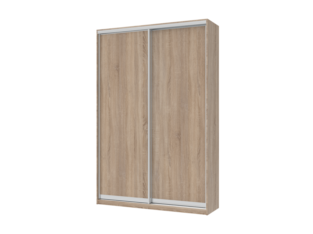 Шафа купе Doros Сіті Лайт Дуб Cонома 2 ДСП 150х45х225 (42002013), фото 1