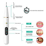 Скалер стоматологічний для зубів ультразвуковий для видалення зубного каменю Dental Tools білий (GS-113137), фото 9