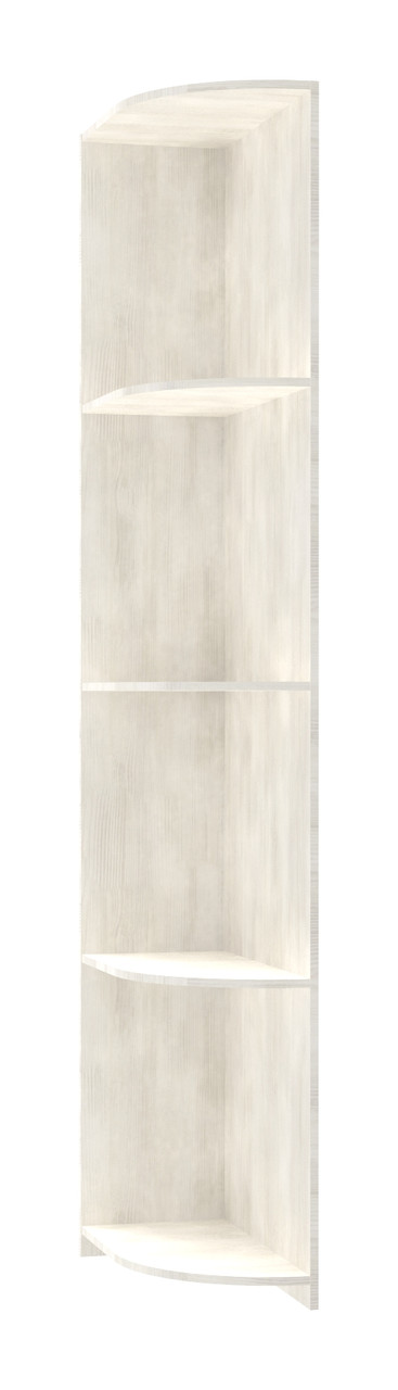 Кутовий елемент до шафи купе Doros Сіті Лайт Біле Дерево 60х30х225 (40908037), фото 1