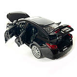 Іграшкова машинка металева Nissan Sylphy, ніссан, чорний, звук, світло, інерція, откр двері, капот, Автоексперт, 1:32,14,5*7*5 см, фото 4