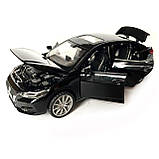 Іграшкова машинка металева Nissan Sylphy, ніссан, чорний, звук, світло, інерція, откр двері, капот, Автоексперт, 1:32,14,5*7*5 см, фото 5