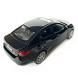 Іграшкова машинка металева Nissan Sylphy, ніссан, чорний, звук, світло, інерція, откр двері, капот, Автоексперт, 1:32,14,5*7*5 см, фото 6