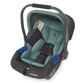 Дитяче автокрісло - автолюлька від народження до 15 місяців El Camino ME 1043 Royal Mint М'ятний